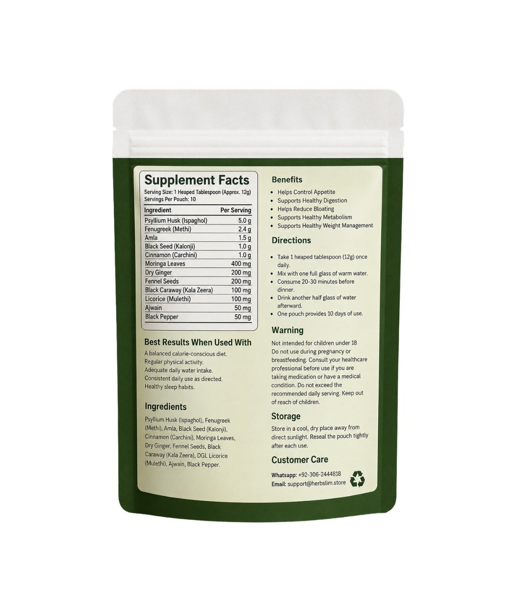 Belly Burn Powder